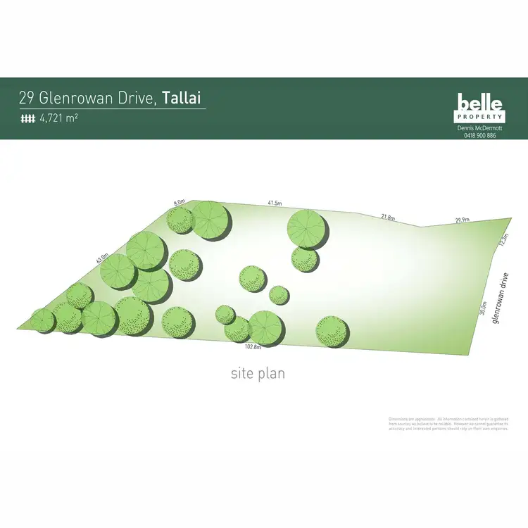 Floorplan of Homely land listing, 29 Glenrowan Drive, Tallai QLD 4213
