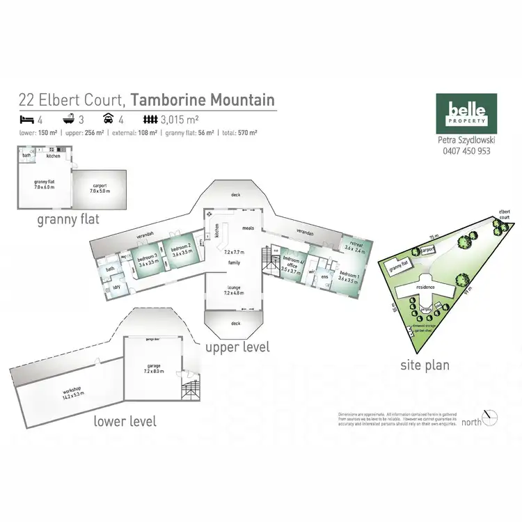 Floorplan of Homely house listing, 22 Elbert Court, Tamborine Mountain QLD 4272