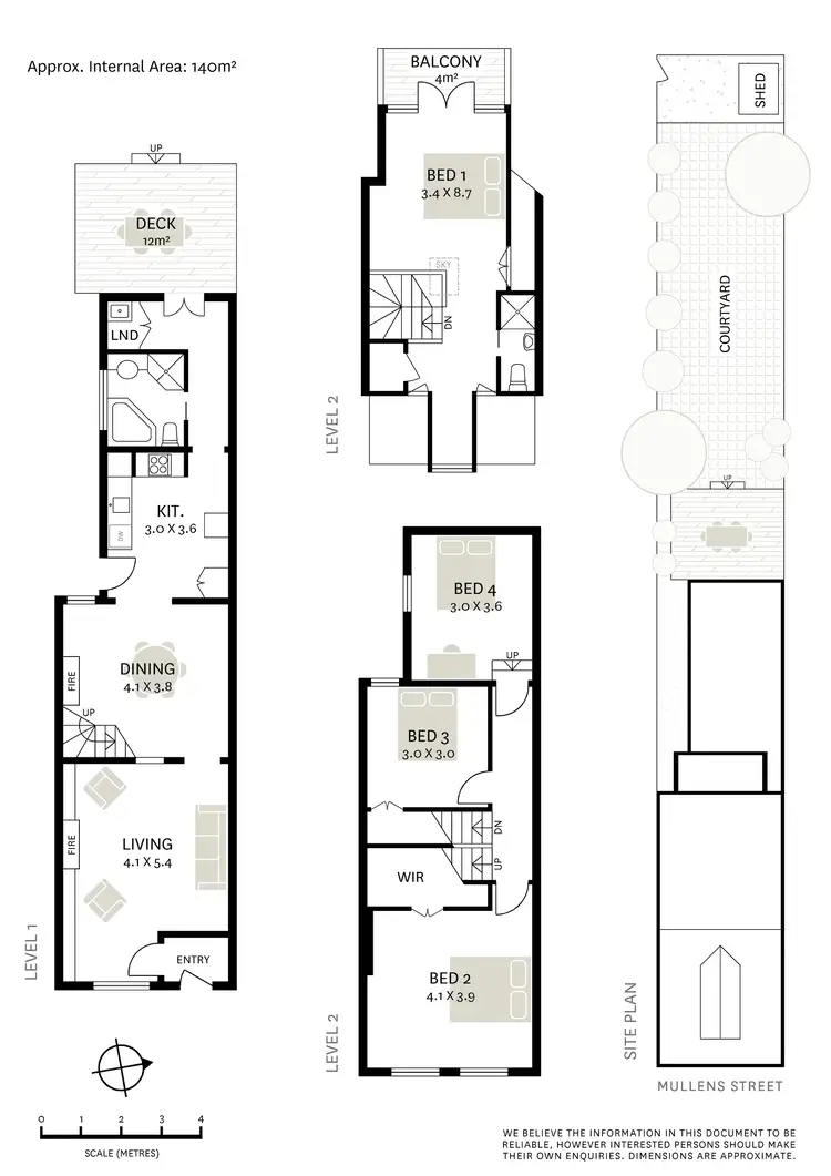 Floorplan of Homely house listing, 45 Mullens Street, Balmain NSW 2041