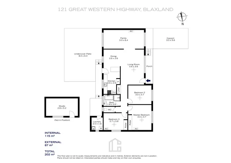 Floorplan of Homely house listing, 121 Great Western Highway, Blaxland NSW 2774
