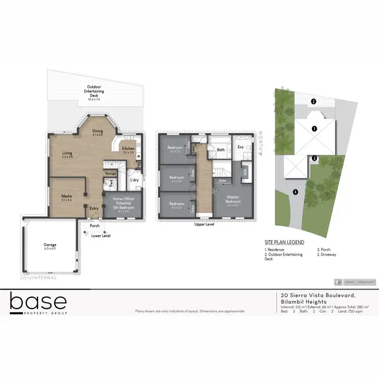 Floorplan of Homely house listing, 20 Sierra Vista Boulevard, Bilambil Heights NSW 2486
