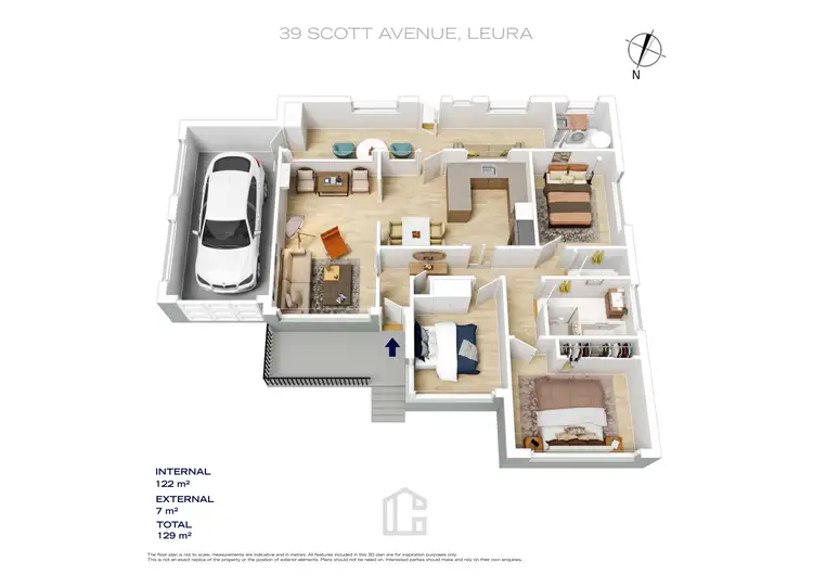 Floorplan of Homely house listing, 39 Scott Avenue, Leura NSW 2780