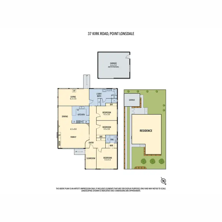 Floorplan of Homely house listing, 37 Kirk Road, Point Lonsdale VIC 3225