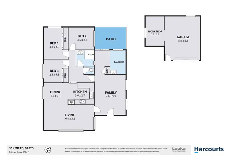 Floorplan of Homely house listing, 30 Kent Road, Dapto NSW 2530