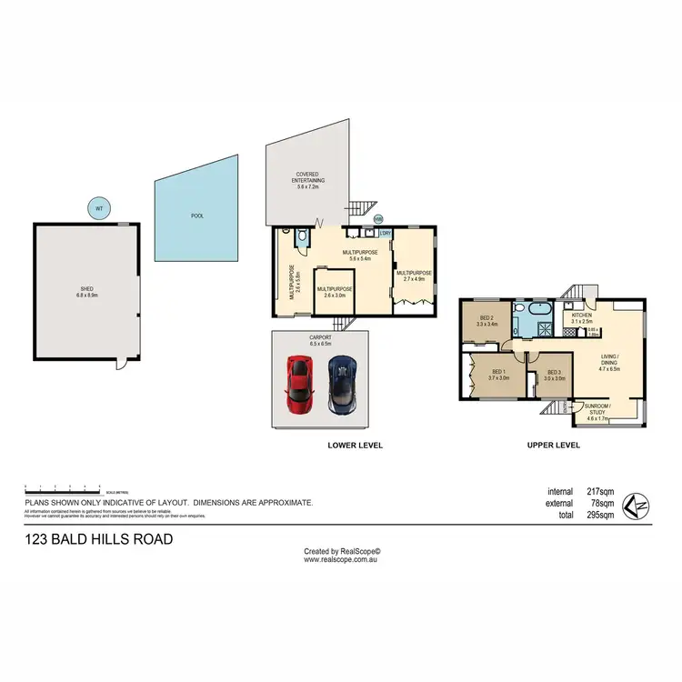 Floorplan of Homely house listing, 123 Bald Hills Road, Bald Hills QLD 4036