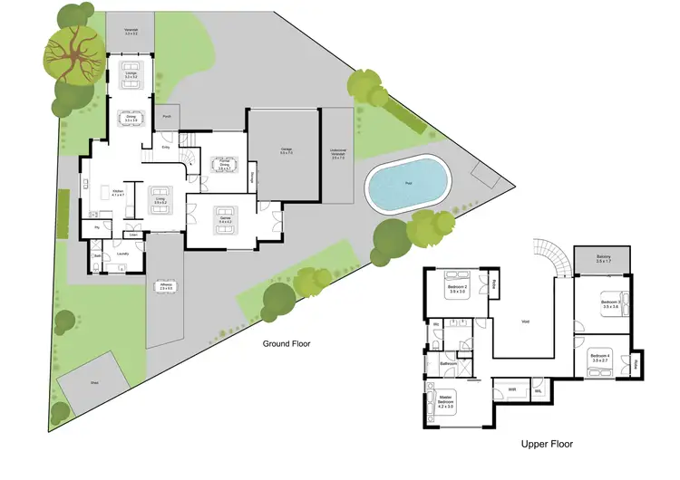 Floorplan of Homely house listing, 21 Kooringal Court, Kingsley WA 6026