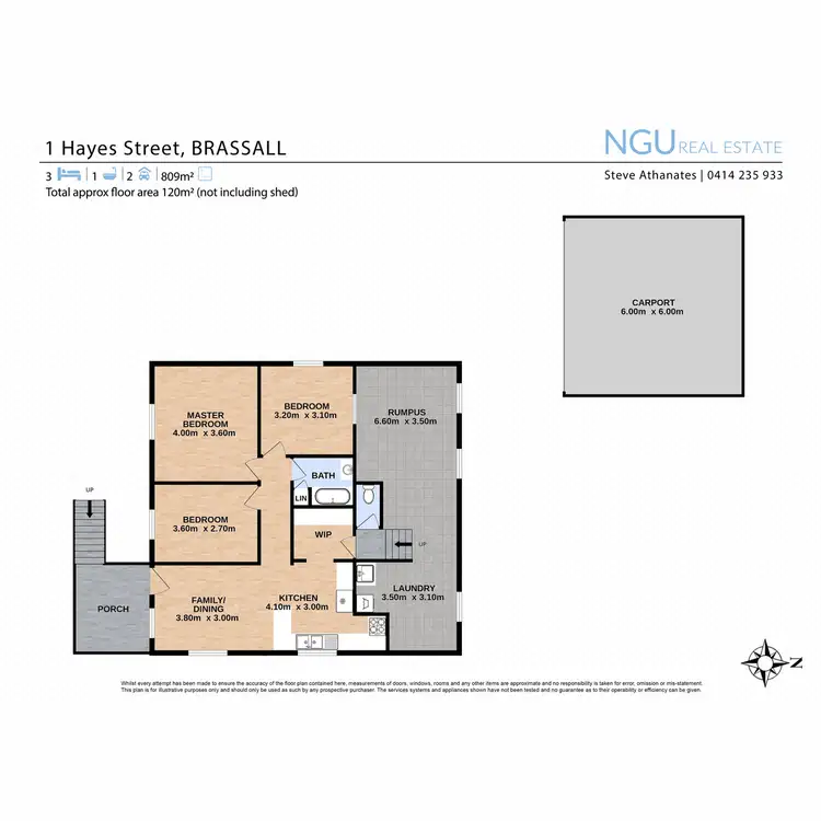 Floorplan of Homely house listing, 1 Hayes Street, Brassall QLD 4305