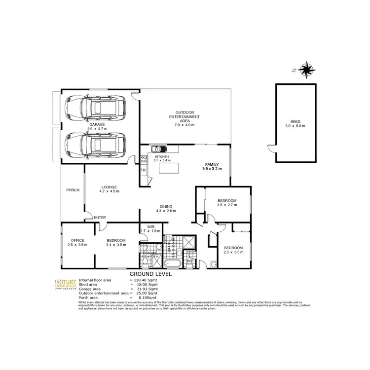 Floorplan of Homely house listing, 6 Strathconan Drive, Glenvale QLD 4350