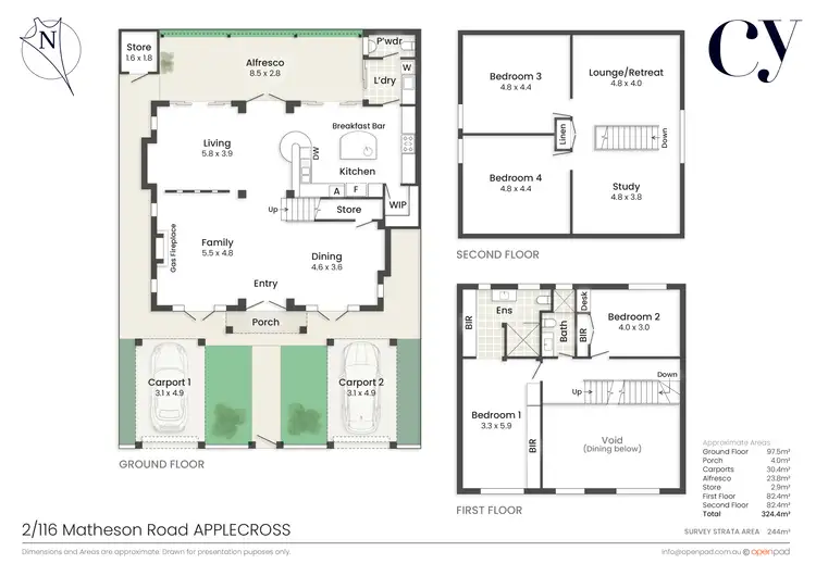 Floorplan of Homely house listing, 2/116 Matheson Road, Applecross WA 6153