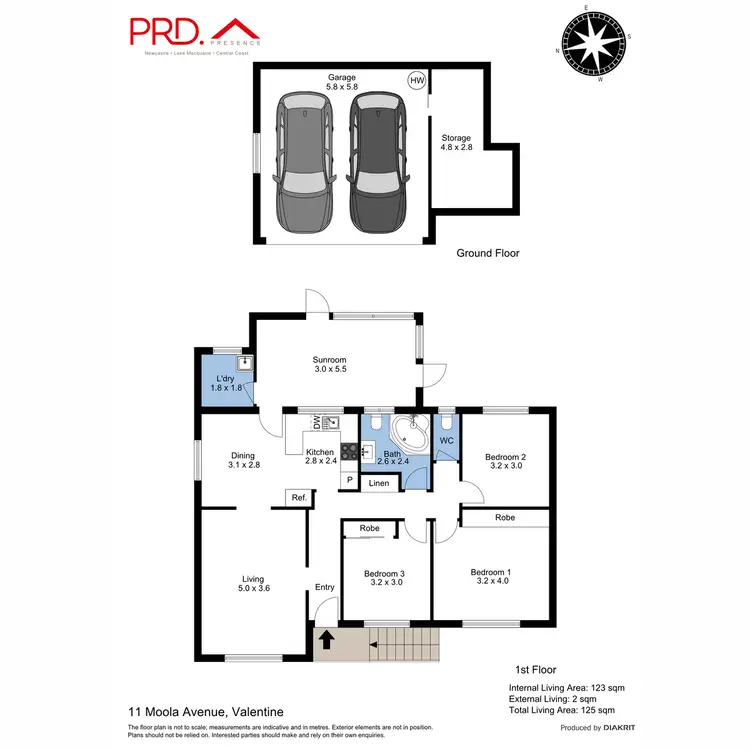 Floorplan of Homely house listing, 11 Moola Avenue, Valentine NSW 2280