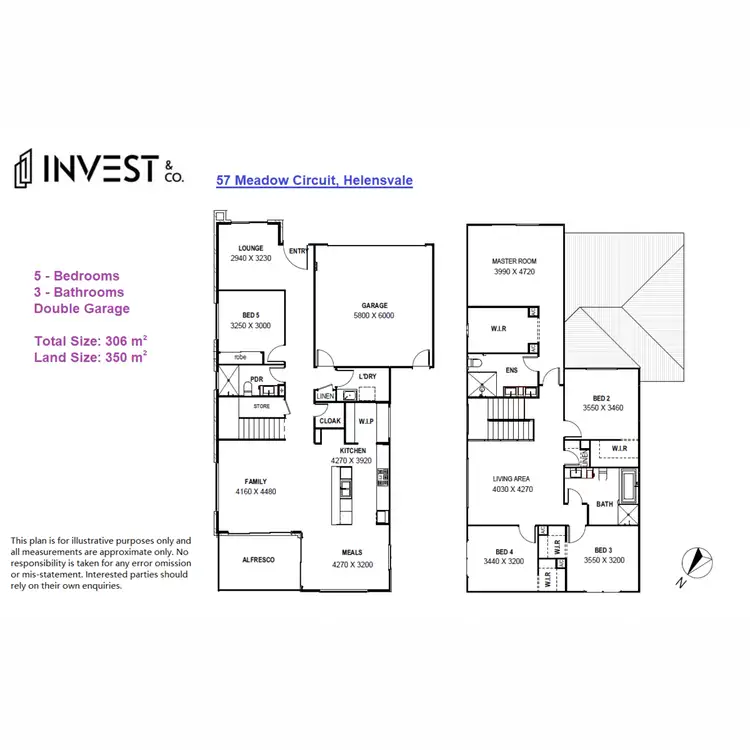 Floorplan of Homely house listing, 57 Meadow Circuit, Helensvale QLD 4212