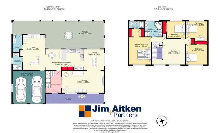 Floorplan of Homely house listing, 6 Brumby Crescent, Emu Heights NSW 2750