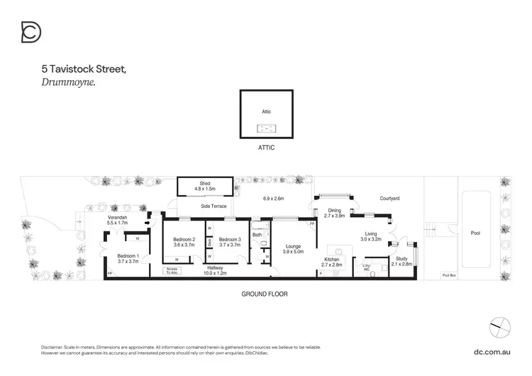 Floorplan of Homely house listing, 5 Tavistock Street, Drummoyne NSW 2047