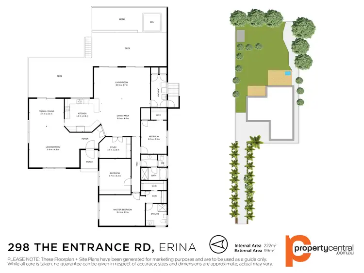 Floorplan of Homely house listing, 298 The Entrance Road, Erina NSW 2250