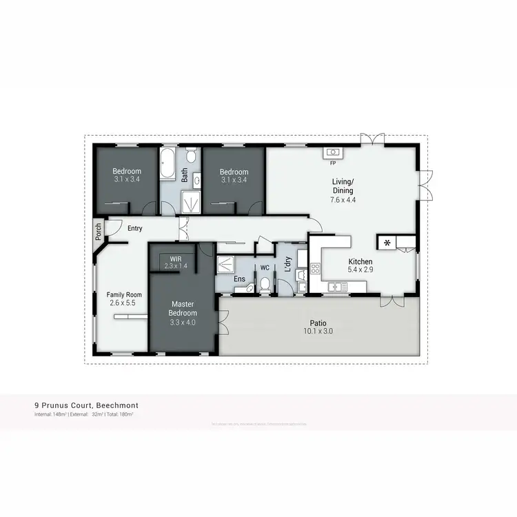 Floorplan of Homely house listing, 9 Prunus Court, Beechmont QLD 4211