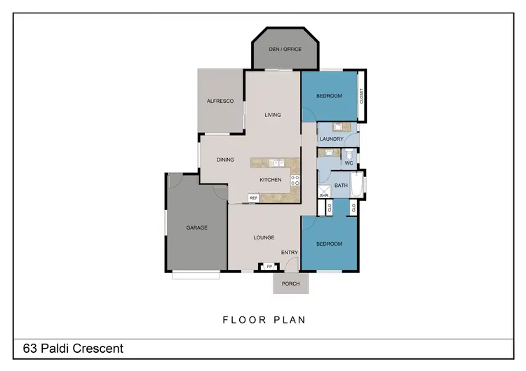 Floorplan of Homely house listing, 63 Paldi Crescent, Glenfield Park NSW 2650