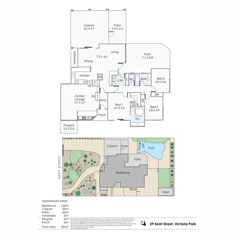 Floorplan of Homely house listing, 29 Kent Street, Victoria Park WA 6100