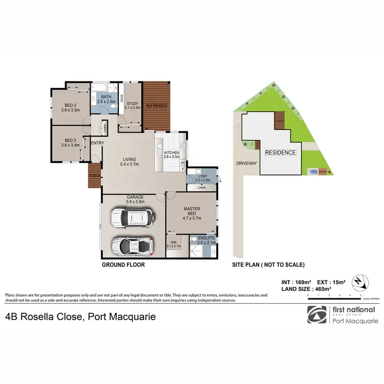 Floorplan of Homely house listing, 4B Rosella Close, Port Macquarie NSW 2444