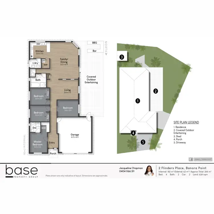 Floorplan of Homely house listing, 2 Flinders Place, Banora Point NSW 2486