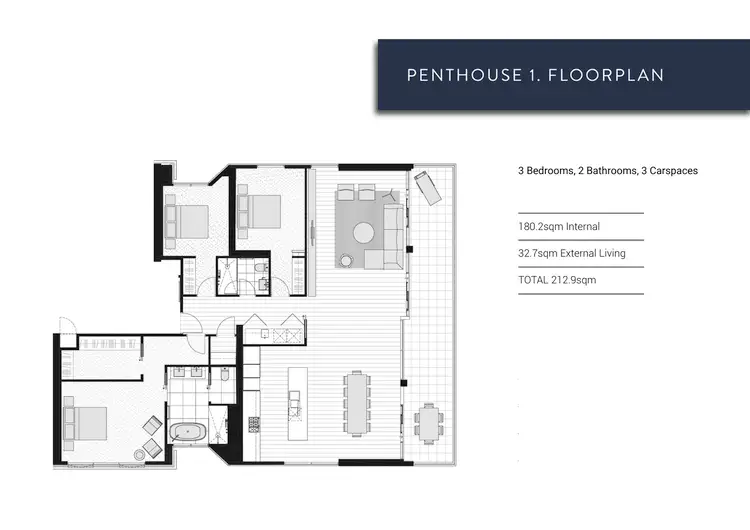 Floorplan of Homely apartment listing, Address available on request