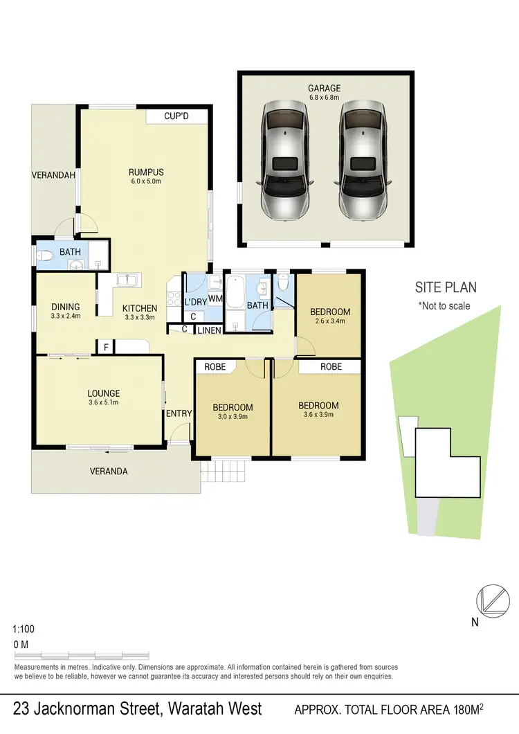 Floorplan of Homely house listing, 23 Jacknorman Street, Waratah West NSW 2298