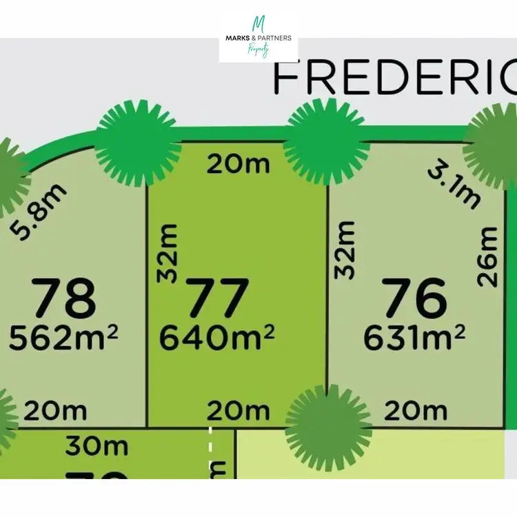 Floorplan of Homely land listing, LOT 77 Frederick Circuit, Eli Waters QLD 4655