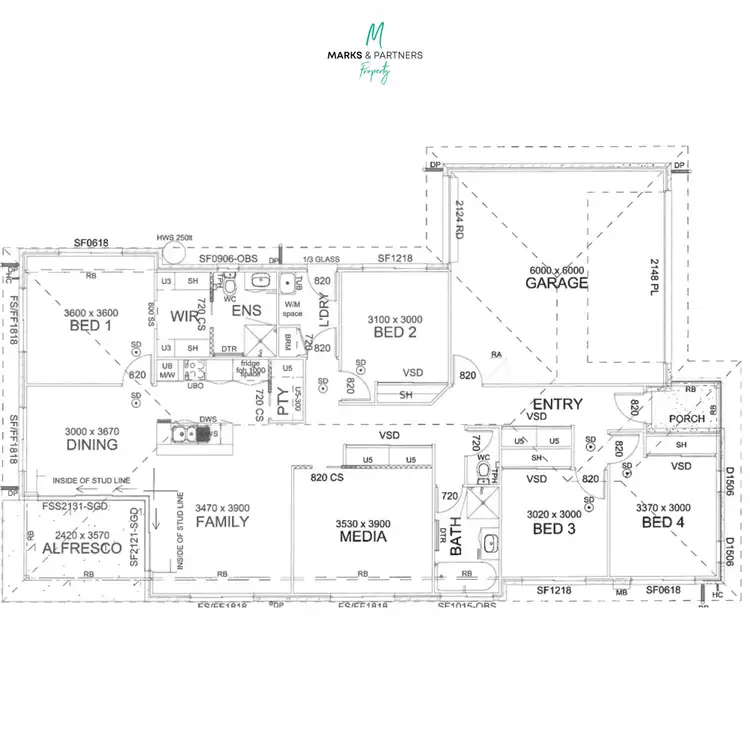 Floorplan of Homely house listing, Lot 75 Bonavista Way, Eli Waters QLD 4655