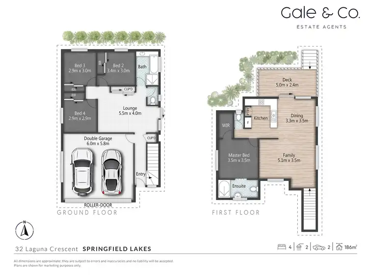 Floorplan of Homely house listing, 32 Laguna Crescent, Springfield Lakes QLD 4300