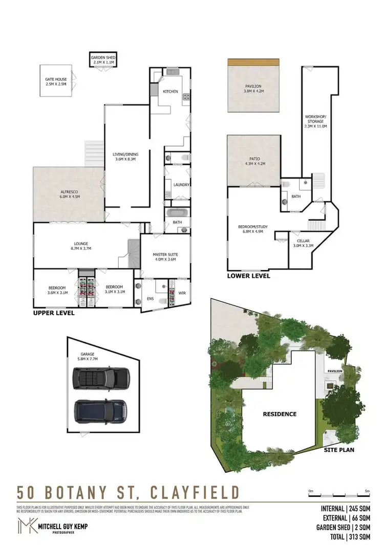 Floorplan of Homely house listing, 50 Botany Street, Clayfield QLD 4011
