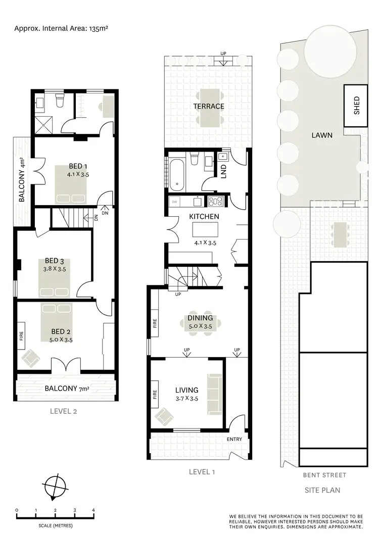Floorplan of Homely house listing, 1 Bent Street, Petersham NSW 2049