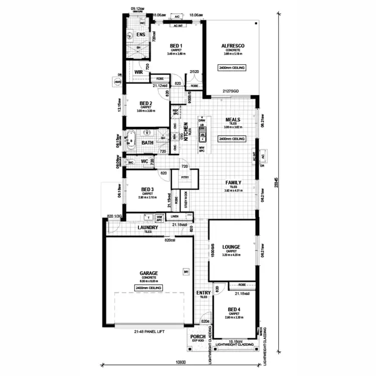 Floorplan of Homely house listing, Lot 185 Quarterdeck Avenue, Pialba QLD 4655