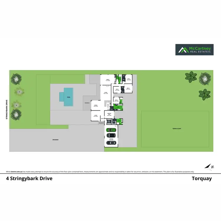 Floorplan of Homely house listing, 4 Stringybark Drive, Torquay VIC 3228