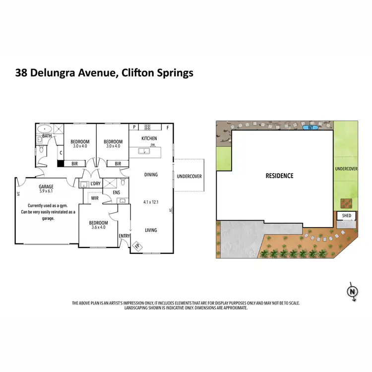 Floorplan of Homely house listing, 38 Delungra Avenue, Clifton Springs VIC 3222