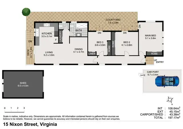 Floorplan of Homely house listing, 15 Nixon Street, Virginia QLD 4014
