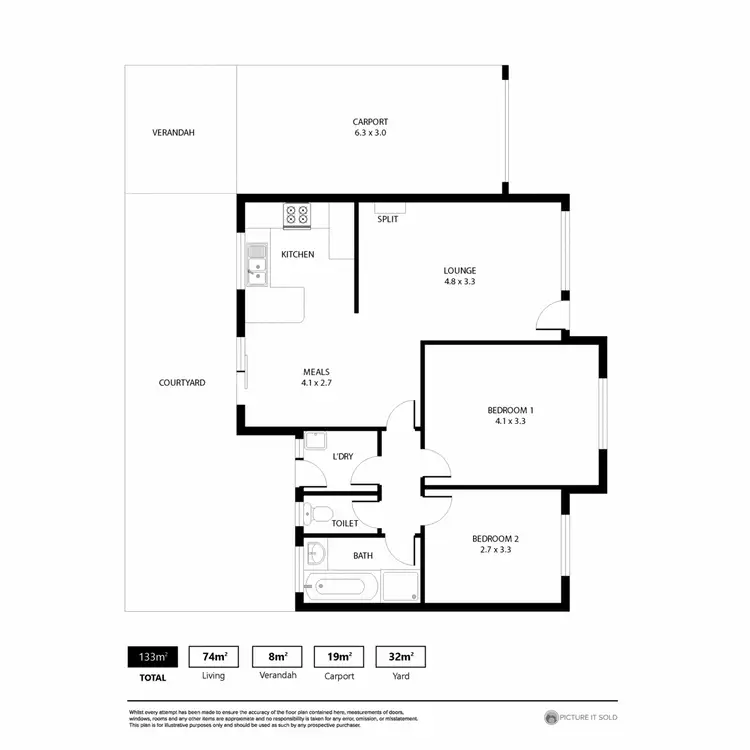 Floorplan of Homely block of units listing, Units 1-7/116 Smart Road, Modbury SA 5092