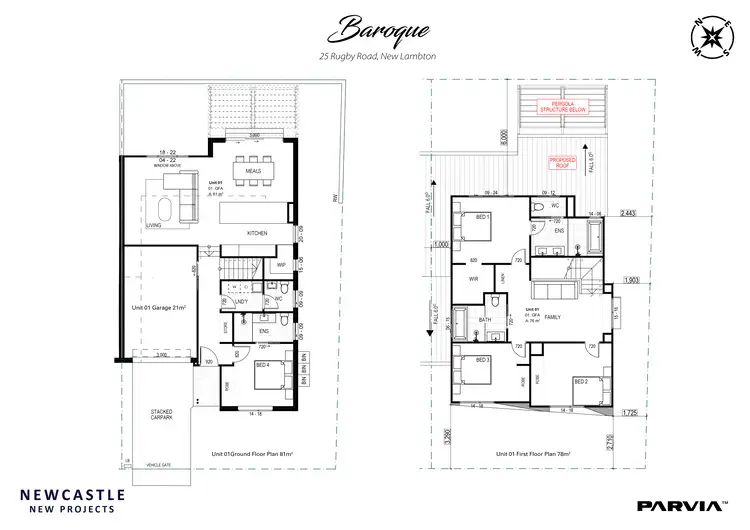 Floorplan of Homely house listing, Baroque/1 Regent, New Lambton NSW 2305
