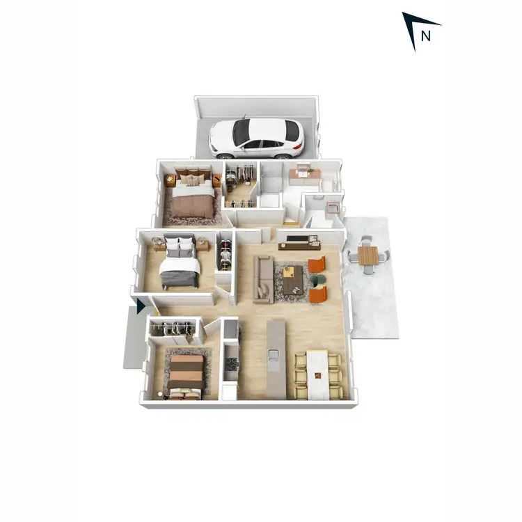 Floorplan of Homely house listing, 65 Murray-Anderson Road, Rosebud VIC 3939