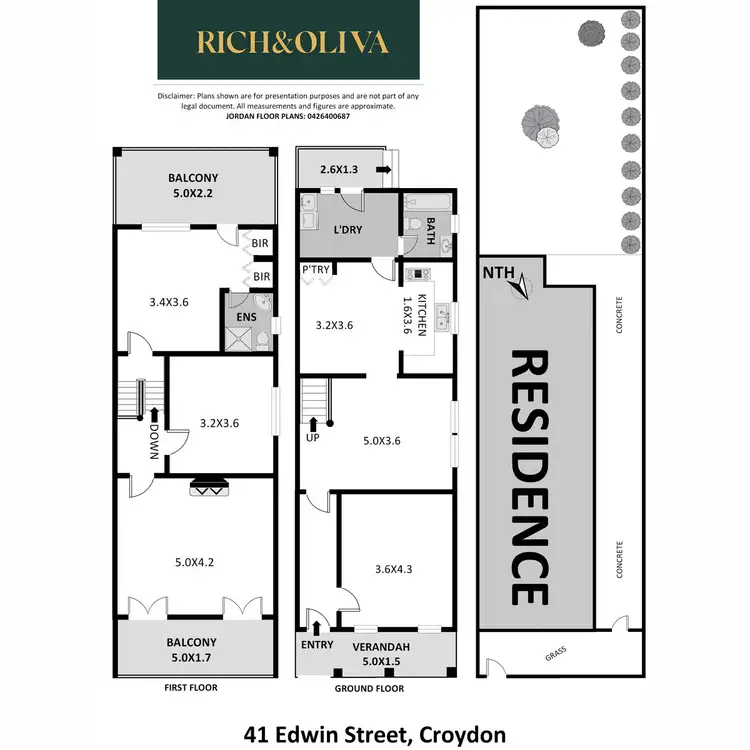 Floorplan of Homely house listing, 41 Edwin Street, Croydon NSW 2132