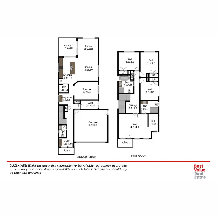 Floorplan of Homely house listing, 3 Cheshire Street, Marsden Park NSW 2765
