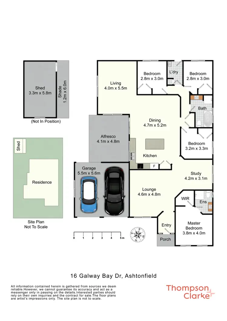 Floorplan of Homely house listing, 16 Galway Bay Drive, Ashtonfield NSW 2323