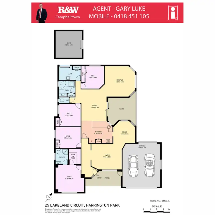 Floorplan of Homely house listing, 25 Lakeland Circuit, Harrington Park NSW 2567