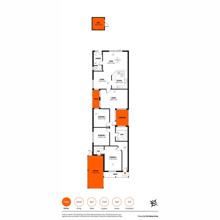 Floorplan of Homely house listing, 23 Alison Street, Glenelg North SA 5045