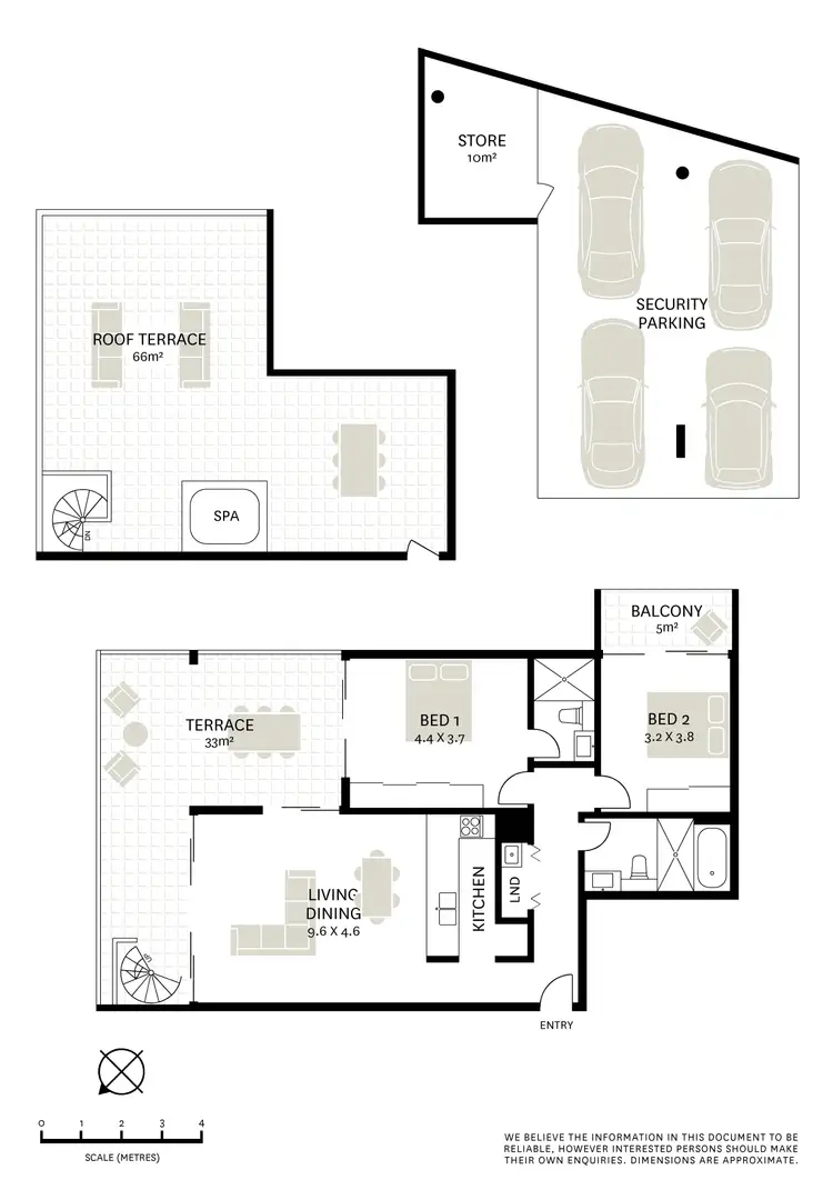 Floorplan of Homely apartment listing, 1806/157 Redfern Street, Redfern NSW 2016