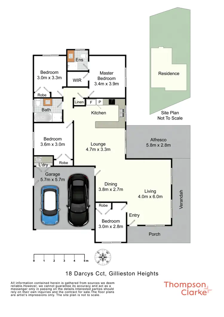 Floorplan of Homely house listing, 18 Darcys Circuit, Gillieston Heights NSW 2321