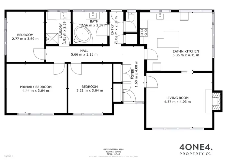 Floorplan of Homely house listing, 9 Third Street, Wayatinah TAS 7140