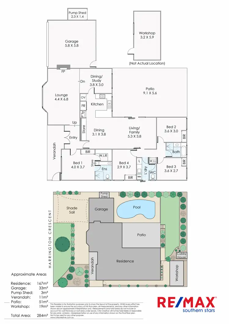 Floorplan of Homely house listing, 23 Harrington Crescent, Leeming WA 6149