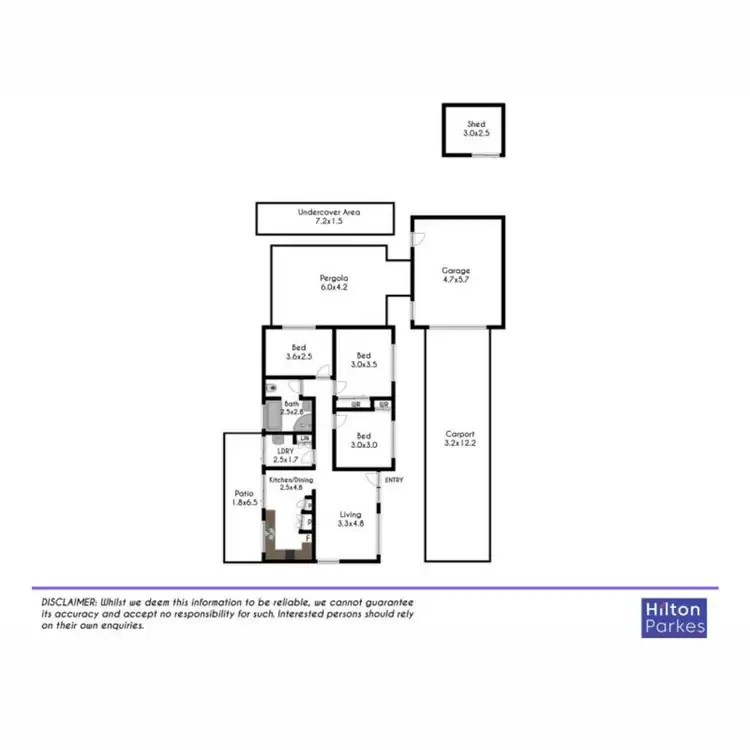 Floorplan of Homely house listing, 43 Alroy Crescent, Hassall Grove NSW 2761