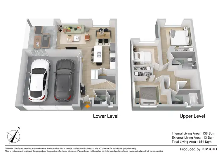 Floorplan of Homely townhouse listing, 13/421 Trouts Road, Chermside West QLD 4032