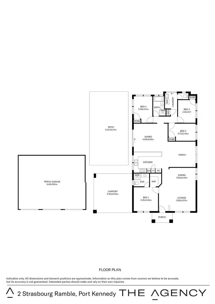 Floorplan of Homely house listing, 2 Strasbourg Ramble, Port Kennedy WA 6172
