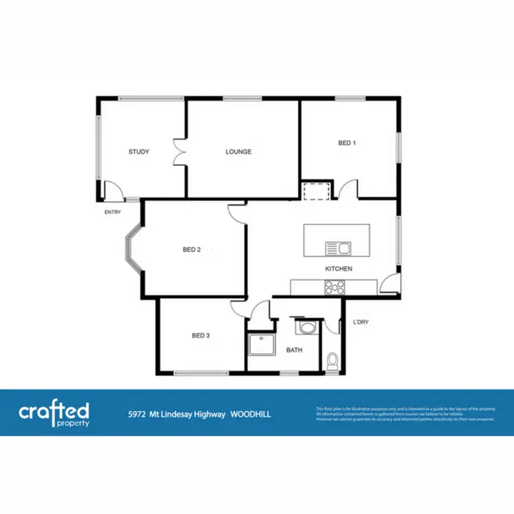 Floorplan of Homely house listing, 5972 Mount Lindesay Highway, Woodhill QLD 4285